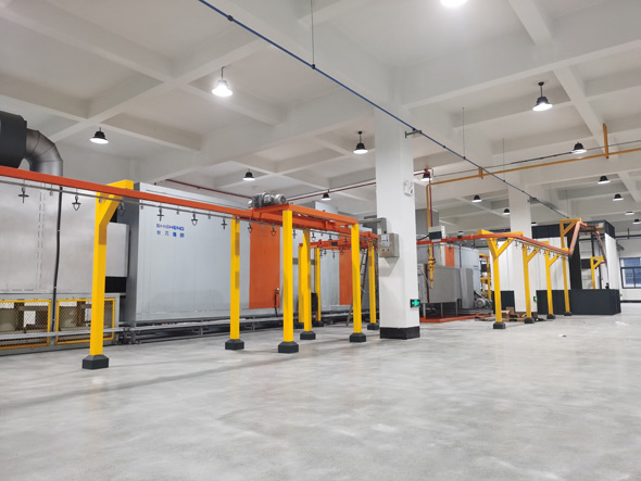 DX-3系列大型零部件噴涂生產線